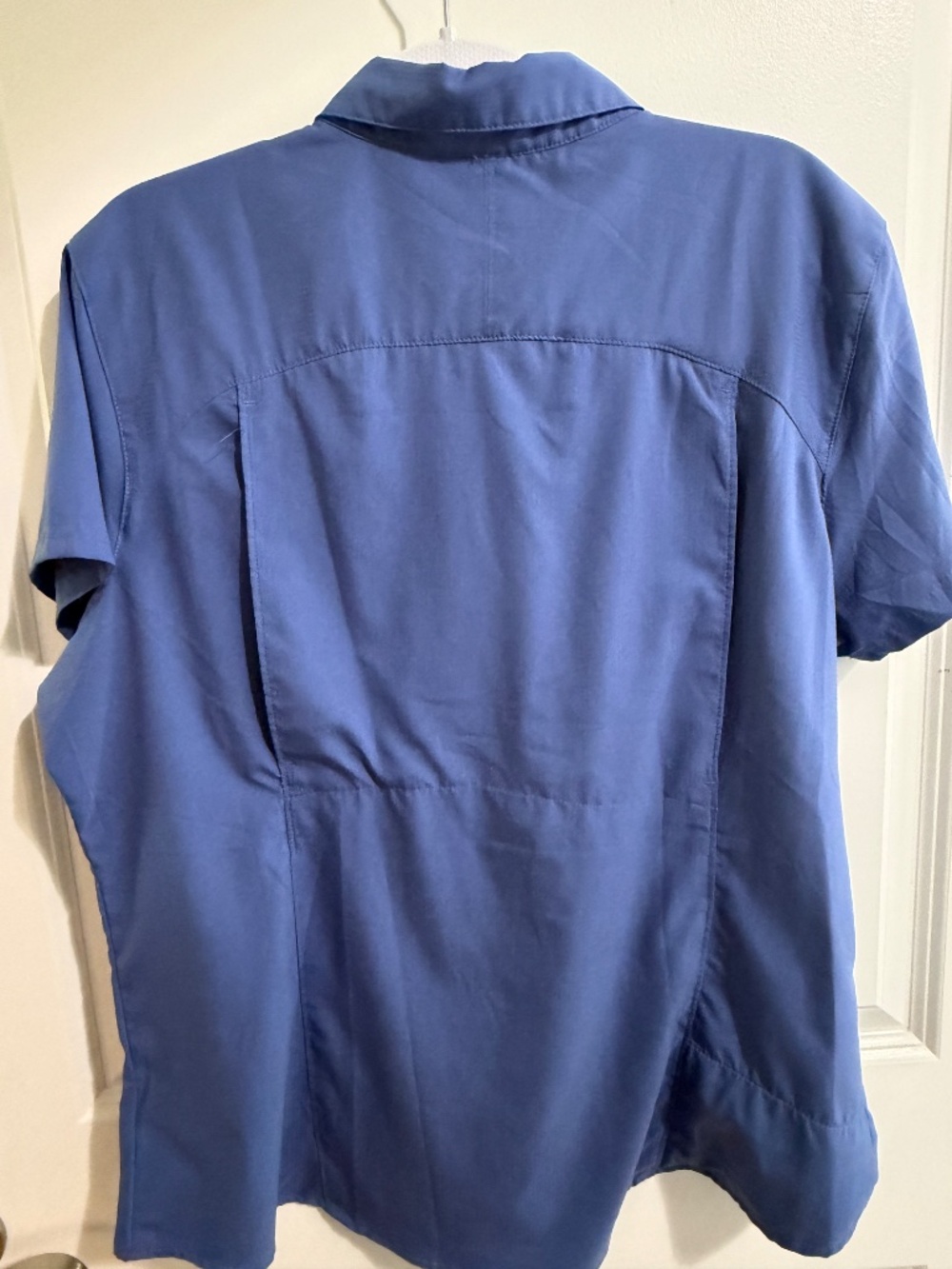 Columbia Silver Ridge Blue Vented Shirt SS XL - Picture 5 of 6